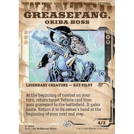 Greasefang, Okiba Boss - Foil