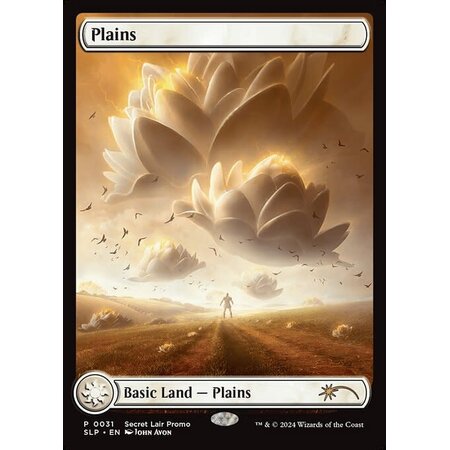 Plains (031) Full Art - Secret Lair Prize