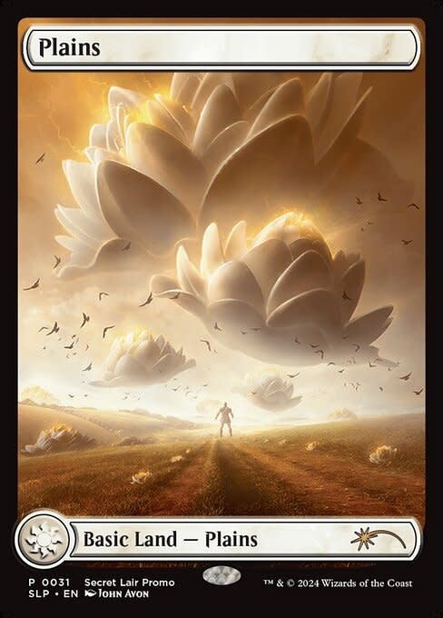 Plains (031) Full Art - Secret Lair Prize