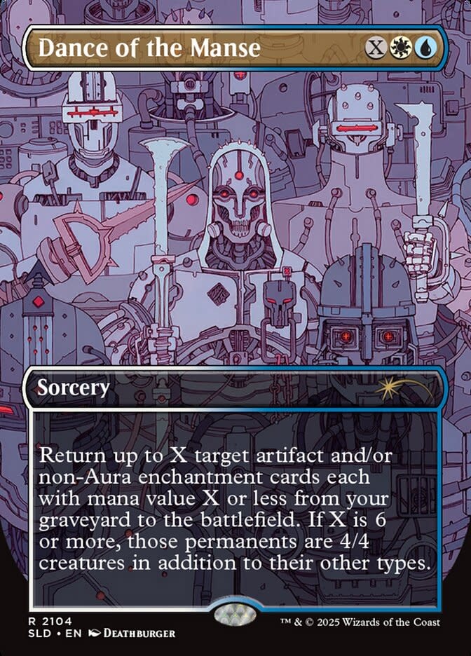 Dance of the Manse - Galaxy Foil