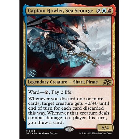 Captain Howler, Sea Scourge - Foil