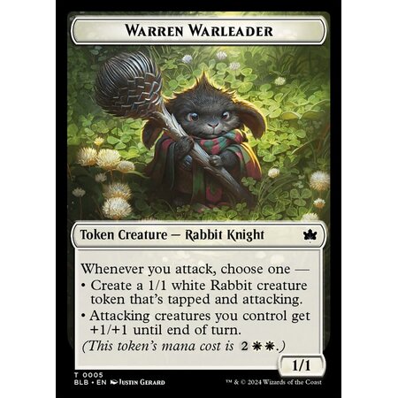Warren Warleader Token (BLB)