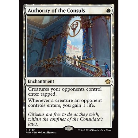Authority of the Consuls - Foil