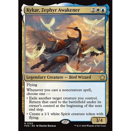 Kykar, Zephyr Awakener - Foil