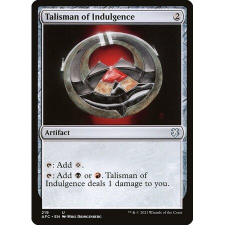 Talisman of Indulgence