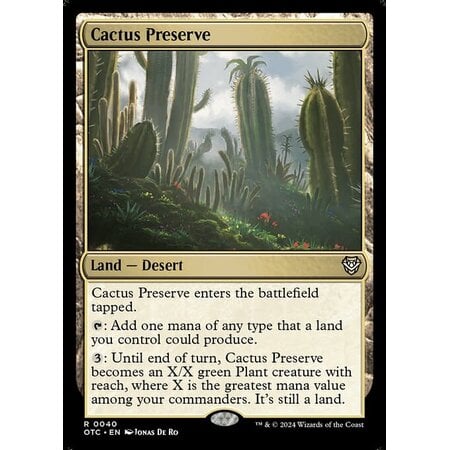 Cactus Preserve