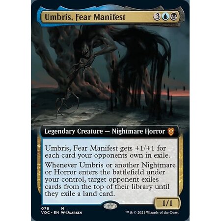 Umbris, Fear Manifest