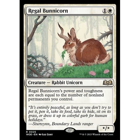 Regal Bunnicorn - Foil