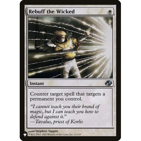 Rebuff the Wicked