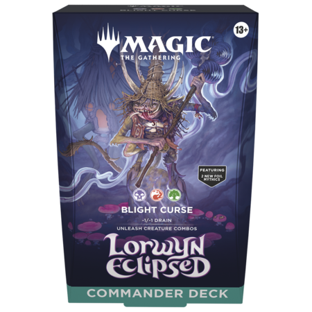 PREORDER - MTG - Lorwyn Eclipsed - Commander Deck - Blight Curse