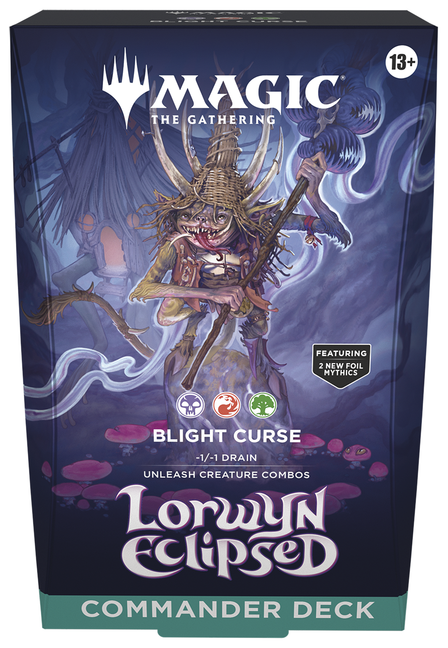 PREORDER - MTG - Lorwyn Eclipsed - Commander Deck - Blight Curse