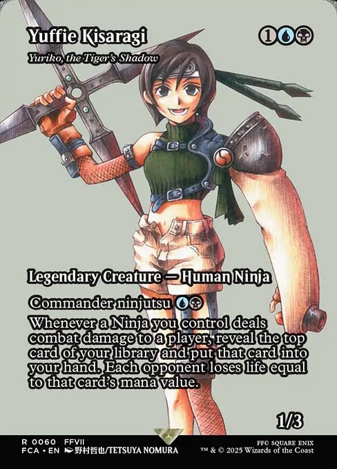 Yuriko, the Tiger's Shadow (Yuffie Kisaragi)