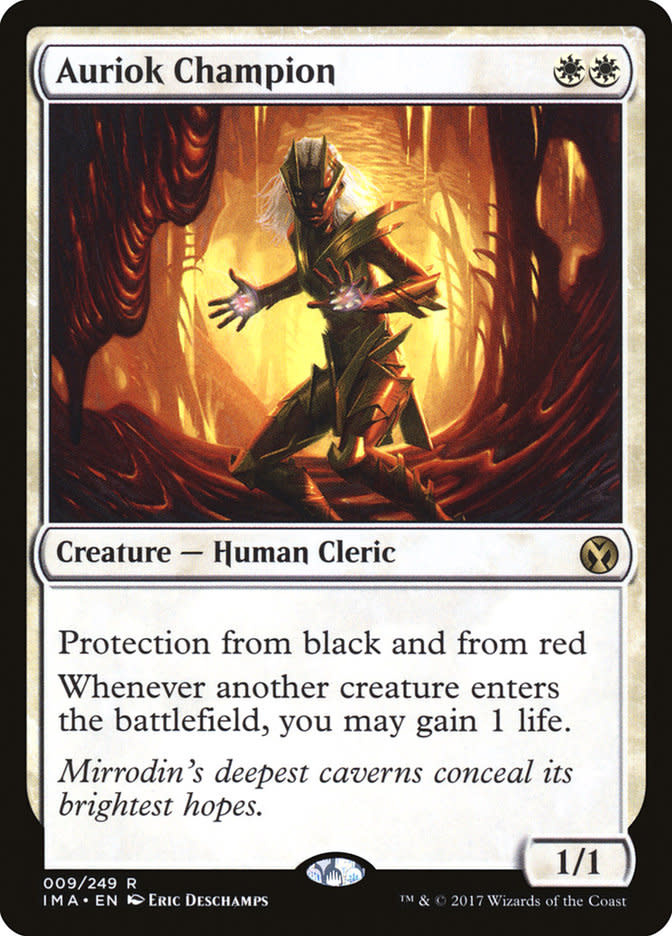 Auriok Champion - Signed Eric Deschamps