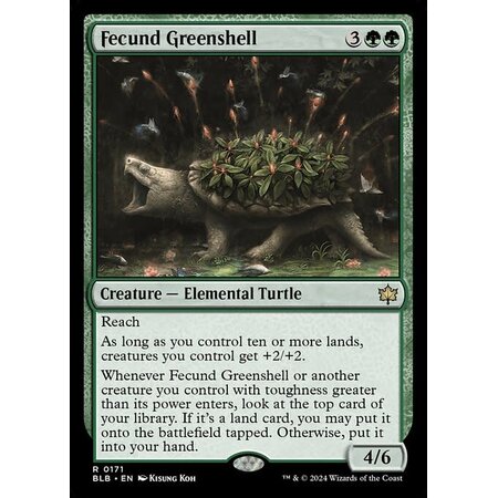 Fecund Greenshell - Foil