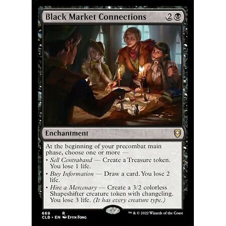 Black Market Connections