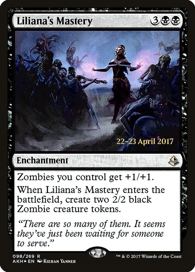 Liliana's Mastery - Prerelease Promo - Foil
