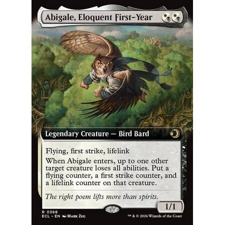 Abigale, Eloquent First-Year - Foil