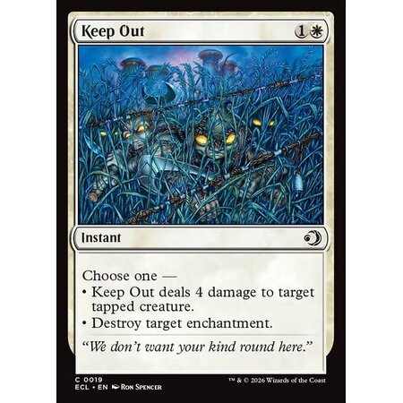 Keep Out - Foil