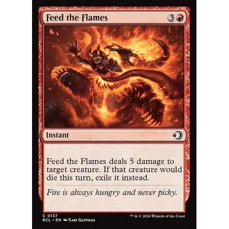 Feed the Flames - Foil