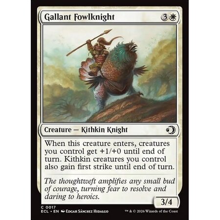 Gallant Fowlknight - Foil