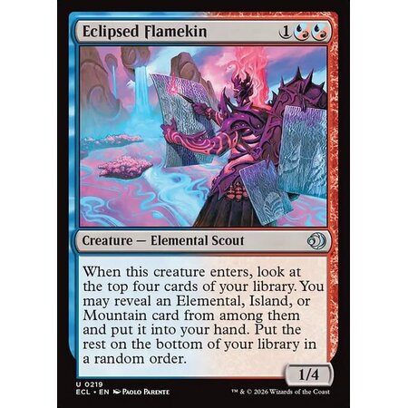 Eclipsed Flamekin - Foil