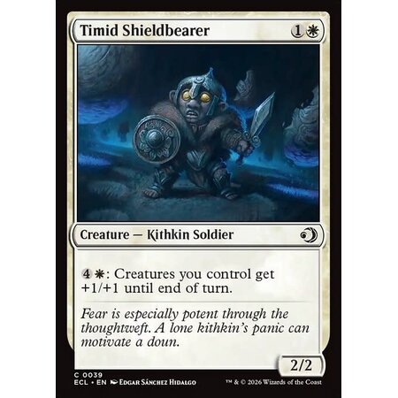 Timid Shieldbearer - Foil