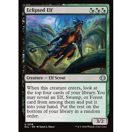 Eclipsed Elf - Foil