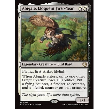 Abigale, Eloquent First-Year - Foil