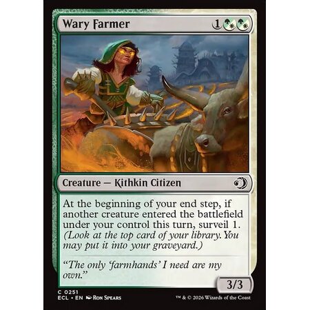 Wary Farmer - Foil