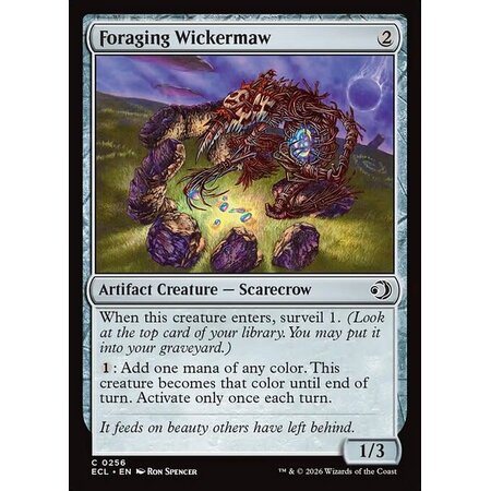 Foraging Wickermaw - Foil