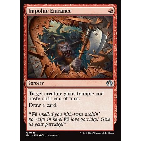 Impolite Entrance - Foil