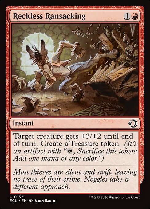 Reckless Ransacking - Foil