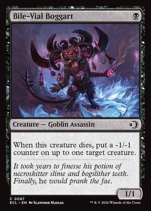 Bile-Vial Boggart - Foil