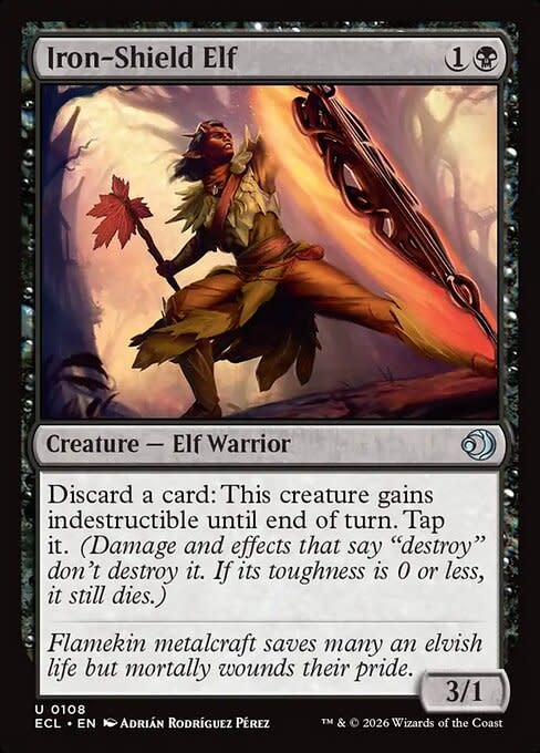 Iron-Shield Elf - Foil