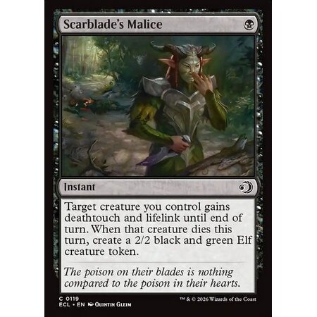 Scarblade's Malice - Foil
