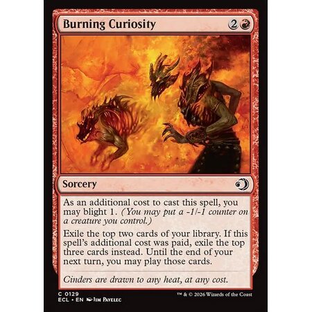 Burning Curiosity - Foil