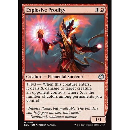 Explosive Prodigy - Foil