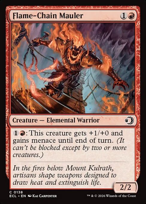 Flame-Chain Mauler - Foil