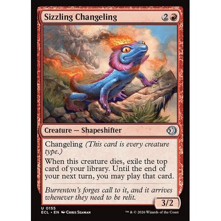 Sizzling Changeling - Foil