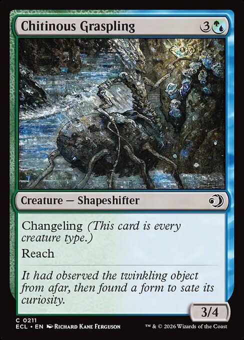 Chitinous Graspling - Foil