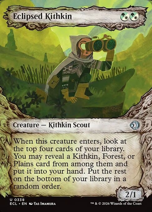 Eclipsed Kithkin - Foil