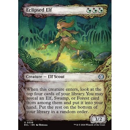 Eclipsed Elf - Foil