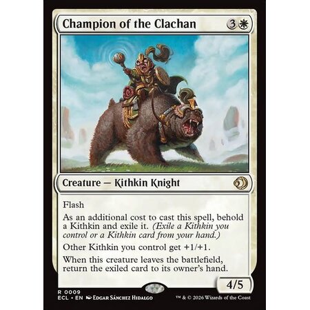 Champion of the Clachan - Foil