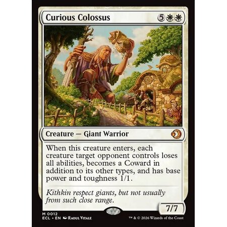 Curious Colossus - Foil