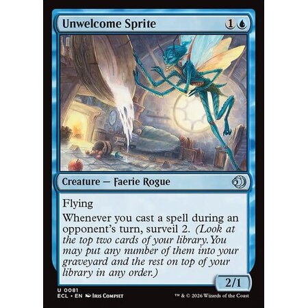 Unwelcome Sprite - Foil