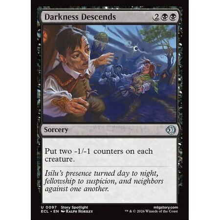 Darkness Descends - Foil