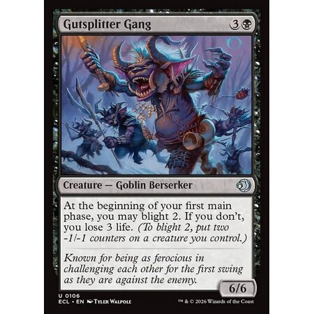 Gutsplitter Gang - Foil