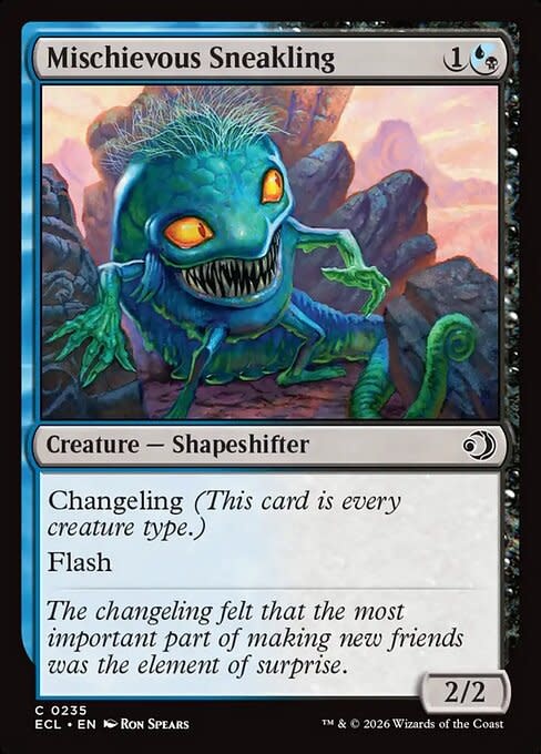 Mischievous Sneakling - Foil