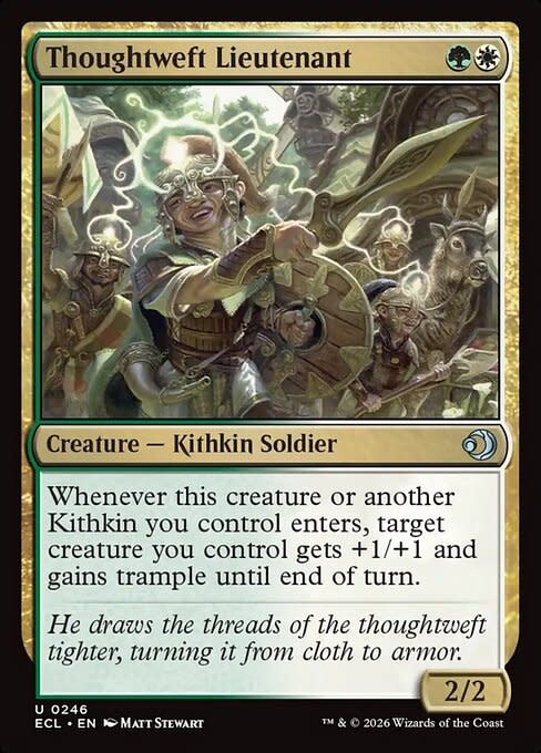 Thoughtweft Lieutenant - Foil