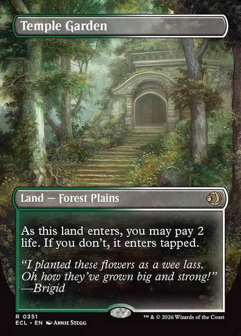 Temple Garden - Foil